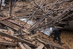 The day of the Earthquake in Kathmandu, 25 April 2015