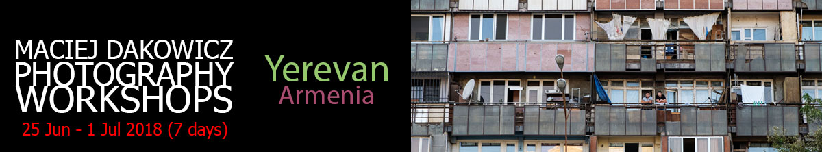 Street Photography Workshop in Yerevan, Armenia in June 2018