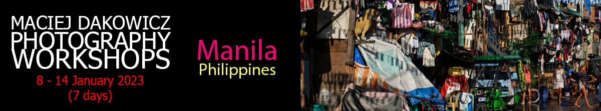 Street Photography Workshop in Manila, Philippines in January 2023